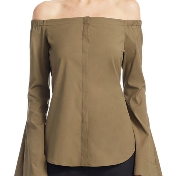 Theory Auriana Bell Sleeve Top - Picture 2 of 7